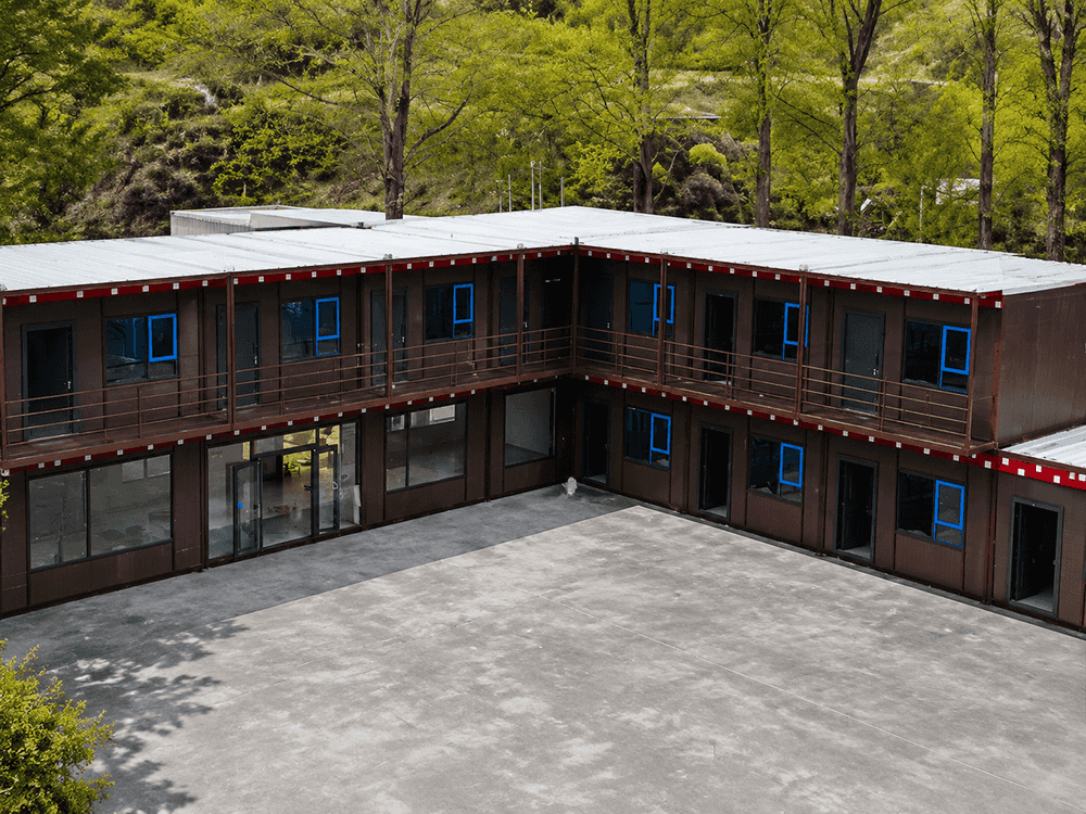 四川甘孜集成房屋工程案例